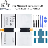 G3HTA007H G3HTA003H G3HTA004H 7270mAh Tablet Battery For Microsoft Surface 3 RT3 1645 Batteria Spare Part Replacement