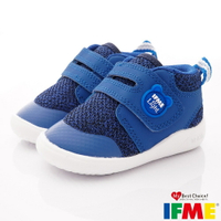 ★IFME日本健康機能童鞋-Light超輕學步鞋款IF22-970111藍(寶寶段)