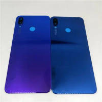 For Huawei Nova 3i Battery Cover Back Glass Rear Battery Cover Door Housing For Huawei P Smart + (2018) Battery Cover Replace