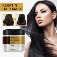 Magical Keratin Collagen Hair Mask 5Seconds Fast Repair Desiccation Damage Hair Treatment Mask Treatment Shiny Hair Care