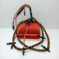 tasbih tijani akar Bahar serat emas kombinasi yuser black A483