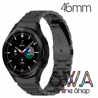 Stainless Steel Strap Konektor Samsung Galaxy Watch 4 Classic 46mm Acc - Silver