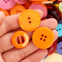 DIY彩色圓鈕扣 扣子 釦子 創意手作 材料 鈕扣畫 樹脂  塑膠扣 兒童 美勞【BlueCat】【JC4672】