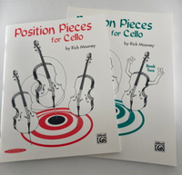 【學興書局】Position Pieces for Cello Book (1)(2) 有趣的方式來學習換把位 大提琴