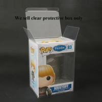 10pcs 4 inch Transparent Display PET plastic cover For Funko pop Limited Edition storage box