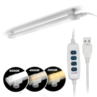 【aibo】USB帶線遙控器 LED磁吸式可調光扁平燈管(LI-08)