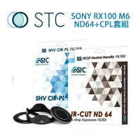 【EC數位】STC Hood-Adapter SONY RX100 M6 ND64+CPL 轉接環快拆遮光罩組 46mm