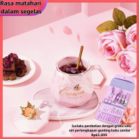 CANGKIR SET DENGAN ALAT PEMANAS / MUG CANGKIR ELEKTRIK GELAS PEMANAS TEH KOPI / GELAS SET KERAMIK PE