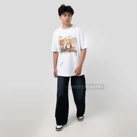 STUSSY X DENIM TEARS ANNIE LEE WHITE TEE XL