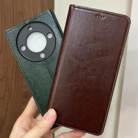 Magnet Genuine Leather Skin Flip Wallet Book Phone Case Cover On For Honor X7 X8 X9 X7a X8a X8b X9a X9b X 8 9 a b 8b 9b 128/256