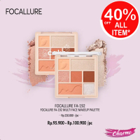 (READY & ORI) FOCALLURE Multi Face Makeup Eyeshadow Highlighter Blush Palette FA 192