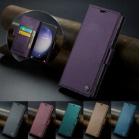 Flip Wallet Case Phone Cover For Samsung Galaxy S23 S22 S21 S20 S10+ A12 A13 A14 A22 A32 A33 A54 A73 5G Slim Leather Phone Case