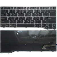 New US laptop keyboard FOR Fujitsu Lifebook E733 E734 E743 E744 NO Backlit