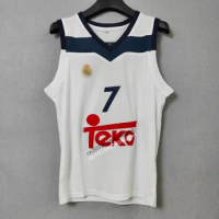 Basketball Jersey Men Oversize TEKA 7 Doncic Embroidery Sewing Breathable Athletic Sport Women High Street Hip Hop Sportswear