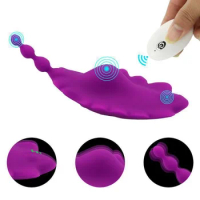 Wireless remote control clitoral stimulate wearable panty vibrator stimulator