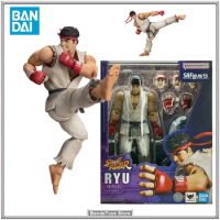 In Stock Original Bandai S.H.Figuarts SHF Ryu -Outfit 2- Street Fighter Series Anime Figures Action Model Toys