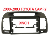9 Inch Car Radio Dashboard Fascia for Toyota Camry 2000-2003 Auto Stereo Panel Mounting DVD Frame
