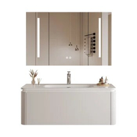 Bathroom Cabinet Integrated Basin Ceramic Sink Wash Basin Cabinet Combined Washing Station