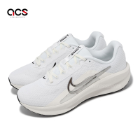 Nike 慢跑鞋 Downshifter 13 白 銀 黑 女鞋 基本款 運動鞋  FD6476-100