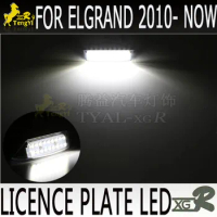 XGR led licence plate lamp car accessory for elgrand E52 2010-from now accessory