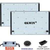 Pre-sell QW2400 Led Grow Light Board samsung LM301B QBS 120W 240W built with 3000K 5000K 660nm IR UV full spectrum DIY MW driver