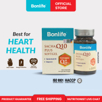 Bonlife Sacha Q10 Plus Sacha Inchi Omega 3 6 9 Vitamin E Coenzyme Q10 Kebas Kaki Tangan Sesak Nafas 