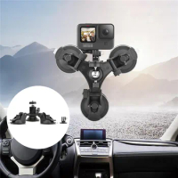 Car Holder Suction Cup Sucker Adapter Driving Recorder for Gopro Hero 9 Sports Camera Accessories