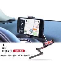 Car Mobile Phone GPS Holder Bracket Decorations Accessories Car Styling for BMW Mini Cooper Countryman F60 R56 R55 R60 F55 F54