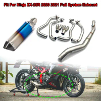 Fit For KAWASAKI Ninja ZX-25R ZX25R 2020 2021 Motorcycle Full System Exhaust Escape Modified Front Mid Link Pipe Muffler Exhaust