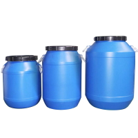 特厚耐酸堿藍色化工桶廢液污水收集桶20/25/50L公斤大口塑料圓桶 化工桶 塑料桶 儲水桶 工業桶 裝水桶  廢水桶 水桶