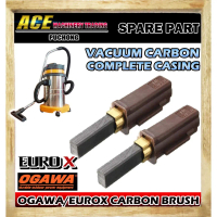OGAWA EUROPOWER Carbon Brush For Vacuum ( 2 pcs ) Fit EUROPOWER VAC5001 VAC8002 VAC8003 OGAWA BF575 