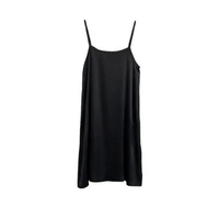 Lausboutique Inner Dress Silk-Tanktop Silk Wanita Hitam