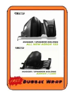 PROMO - HUGGER SPAKBOR KOLONG ALL NEW AEROX 155 CONNECTED 2020 2021 2022 2023