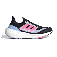 Adidas Ultraboost Light 女鞋 黑粉色 緩震 馬輪 橡膠底 訓練 運動 慢跑鞋 IE1764