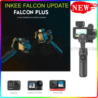 INKEE FALCON Handheld 3-Axis Action Camera Gimbal Stabilizer Anti-Shake Wireless Control for GoPro Hero 9/8/7/6/5 OSMO Insta360