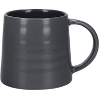 《Mikasa》寬底馬克杯(灰450ml) | 水杯 茶杯 咖啡杯