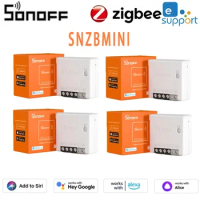 SONOFF ZBMINI 2 Way Control Ewelink Zigbee Switch Zbmini Sonoff Smart Light Switch Automation Module Work With Aelxa Google Home