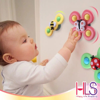 HLS Baby Spinner Toys Baby Toys Bath Toy Spinning Toy Baby Sucker Toys Baby Toys Baby Toy Children B
