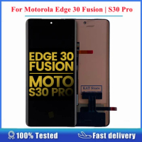 For Motorola MOTO Edge 30 Fusion S30 Pro 2022 LCD Touch Digitizer Display Screen Full Assembly Replacement