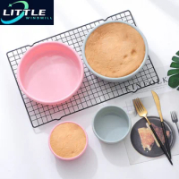 6/8/10 Inch Silicone Cake Mold Round Mould Baking Forms Pan For Pastry