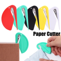 Mini Paper Cutting Plastic Letter Opener Knife Multifunction Utility Knife Sharp Mail Envelope Opener Safety Paper Cutter Knife