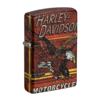 【Zippo】Harley-Davidson振翅紅鷹防風打火機(美國防風打火機)