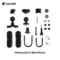 Insta360 Motorcycle U-Bolt Mount (GO 2/ONE X2/ONE RS ) With Invisible Selfie Stick Action Camera Accessories