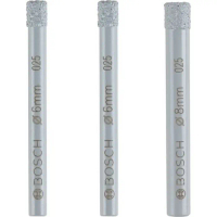 Bosch Mata Bor Keramik Granit / Diamond Drill Bit For Ceramic Granite 6 - 12 mm (049 - 626) Unikkk!!