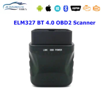 Brand NEW Bluetooth 4.0 ELM327 OBD2 OBD Scanner for IOS /Android 2 In 1 Code Reader Clear Error Car Diagnostic Tool