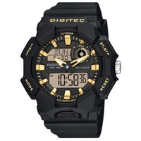 Jam Tangan Pria Digitec 2271 Dual Time BK-2G
