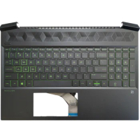 NEW laptop US keyboard for HP Pavilion Gaming 15-EC 15-ec0000 TPN-Q229 with palmrest upper cover backlight