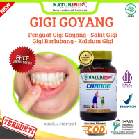 Obat Penguat Gigi Goyang Sakit Gigi Berlubang Kalsium Gigi Cabone Naturindo