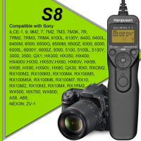 Multi-Function Timer Remote Switch Remote Cord for Sony Multi-Terminal A1 A9II A7IV A7II A6500 A6300 A6100 RX100 RX10 ZV-1 HX99