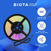 BIOTA Smart TV Sync Light - Lampu Backdrop TV dengan HDMI Box